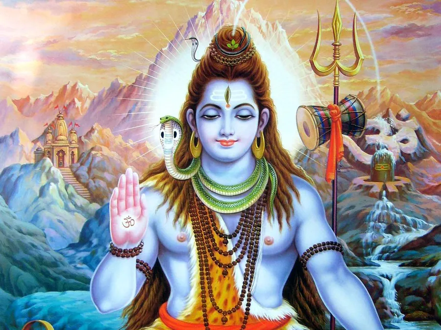 भगवान शिव महादेव की आरती के लिए शिव जी की devotional image